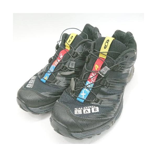 salomon / ローカットスニーカー/26.5cm/マルチカラー ◇ Θ SALOMON ロゴプリント ローカットスニーカー サイズ26.5 ブラック