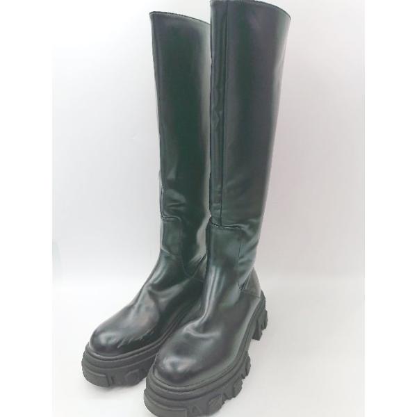 □ ⊇ JEANASIS ジーナシス 厚底 ロング ロング厚底ブーツ サイズL