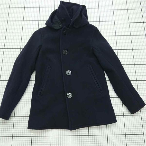 美品 ORCIVAL オーシバル ダッフルコート ネイビー 4 XL相当 ◇ ⊇ オーシバル ORCIVAL ウールダッフルコート ネイビー系 0