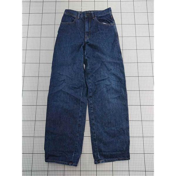 ◇ Θ ユニクロU UNIQLO U ワイドストレートジーンズ インディゴブルー