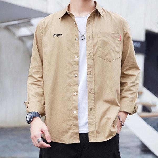 メンズ 長袖シャツ カジュアル お兄系ポロシャツ シャツ お兄系シャツ トップス コットンシャツ かっこいい 春秋 新作 送料無料 Cscxnen0006 服屋123 通販 Yahoo ショッピング