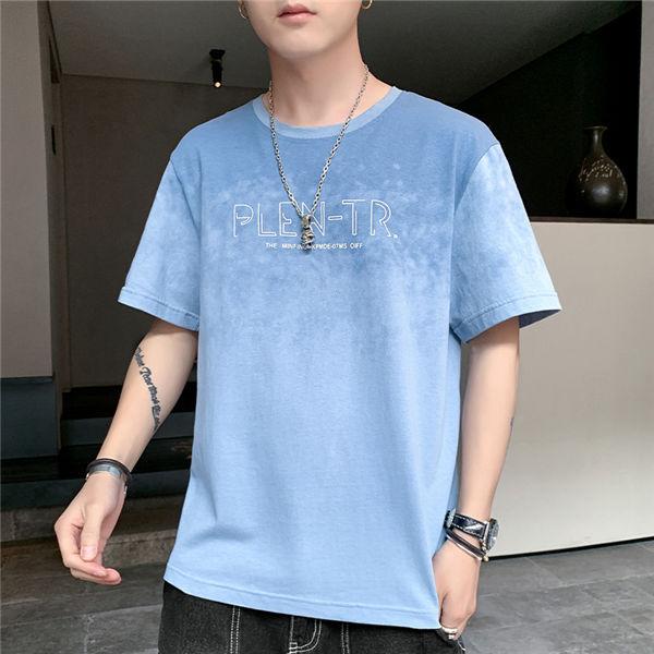 メンズ 半袖tシャツ クルーネック 丸首 コットン トップス おしゃれ ロゴt 半そでtシャツ 夏 Tシャツ 半袖tシャツ 夏物 旅行 リゾート Dmnbtr0256 服屋123 通販 Yahoo ショッピング