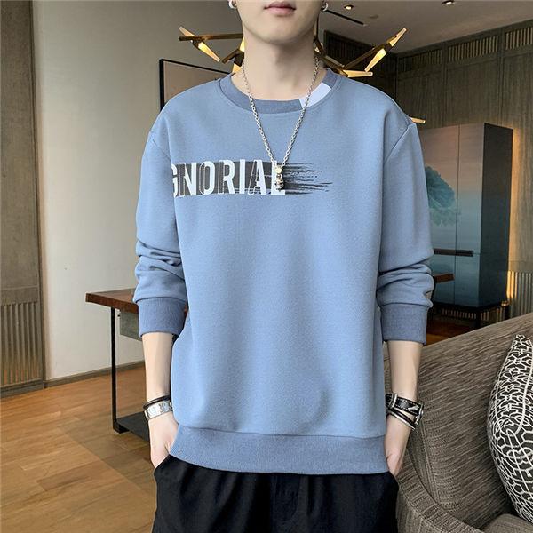 トレーナー メンズ 秋物 スウェットシャツ カーゴ プリント レイヤード 重ね着風 Uネック 英語文字 部屋着 ルームウェア 韓国ファッション 春秋 送料無料 Fmweiyi 服屋123 通販 Yahoo ショッピング
