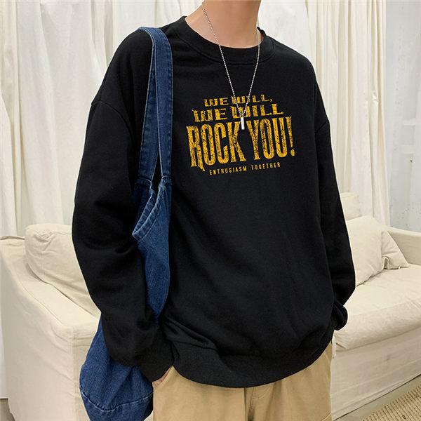 トレーナー メンズ プルオーバー 長袖 プリント 英語文字 ロゴ 秋服 秋服トレーナー クルーネック 韓国ファッション 秋服 春秋 送料無料 Fmweiyi 服屋123 通販 Yahoo ショッピング