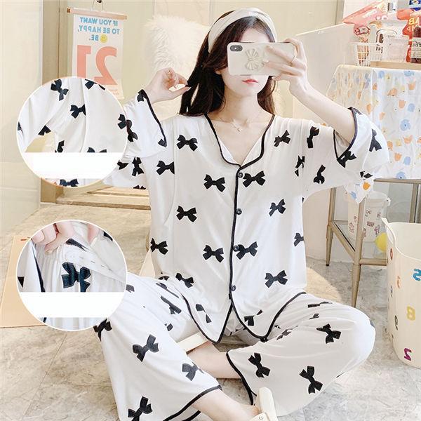 マタニティ パジャマ 入院 授乳服 前開き マタニティパジャマ ルームウエア ナイトウエア 妊娠 長袖 上下セット 部屋着 ママ 授乳口 綿 可愛い 送料無料 Fukhmgnn 服屋123 通販 Yahoo ショッピング