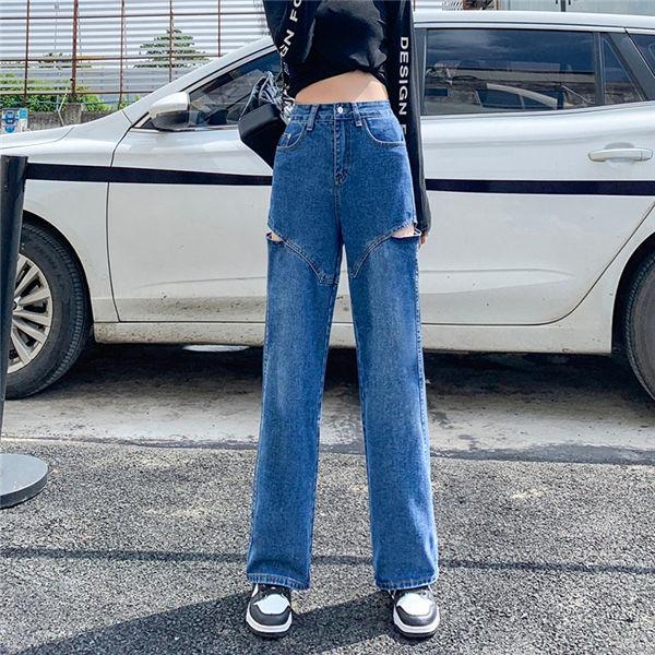 ガウチョパンツ デニムワイドパンツ レディース ジーンズ デニムパンツ ハイウエスト ロングパンツ ガウチョパンツ ジーンズ 春夏秋 ワイドパンツ 送料無料 Fukzknr 服屋123 通販 Yahoo ショッピング