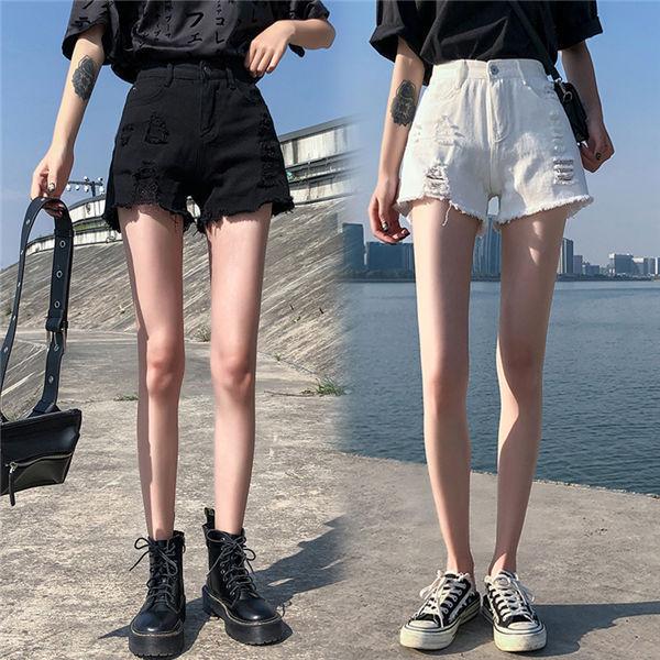 ショートパンツ レディース デニム ショーパン 短パン デニム ジーンズ ダメージデニム ダメージ加工 ボトムス 旅行 リゾート 海 プール 春夏 Fvdunnv0019 服屋123 通販 Yahoo ショッピング