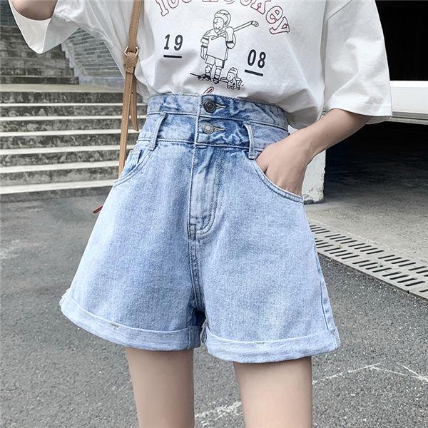 ショートパンツ レディース デニム 大人 デニム 短パン 春 夏 膝丈 ファッション キレイめ カジュアル 通学 通勤 オフィス かわいい 送料無料 Fvdunnv0032 服屋123 通販 Yahoo ショッピング