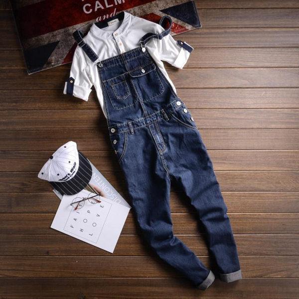 サロペット メンズ オールインワン つなぎ デニムパンツ ジョーカーパンツ カップル お揃いコーデ 春 春服 大きいサイズ 韓国 ファッション Hgytkmm0040 服屋123 通販 Yahoo ショッピング