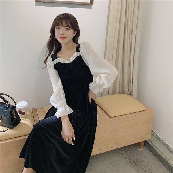 ワンピース レディース 長袖 可愛い オシャレ スカート ワンピース 海外旅行 夏服 長脚 美脚 夏スカート 送料無料 Lyqnvg0042 服屋123 通販 Yahoo ショッピング