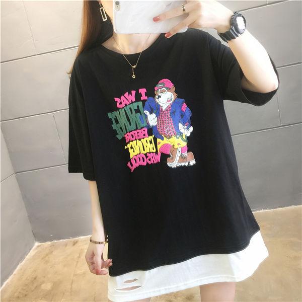 半袖tシャツ レディース ビッグtシャツ 白tシャツ ロゴプリント 可愛い ゆったり カットソー 半そでtシャツ ゆるカットソー 夏服 肌着 リゾート Mnfrdx 服屋123 通販 Yahoo ショッピング