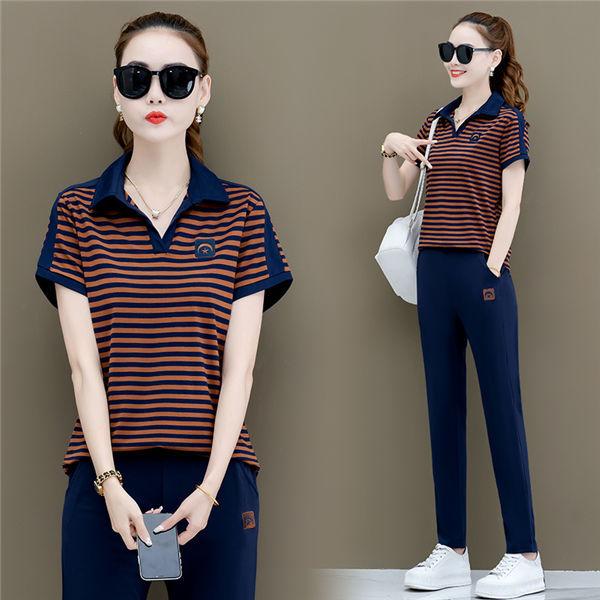 ジャージ レディース スウェット上下セット 半袖ポロシャツ 立ち襟 スウェットパンツ ロング丈 トレーニングウェアー 夏服 人気 2点セット 着痩せ Mnvxietz0075 服屋123 通販 Yahoo ショッピング