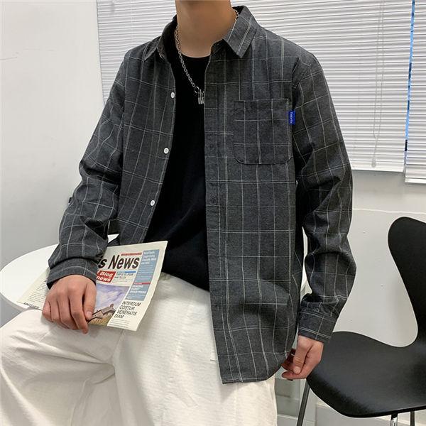 チェックシャツ 長袖 シンプル かっこいい お洒落 羽織り 上着 メンズ 大きいサイズ 春 夏 秋 冬 メンズ シャツ おしゃれ 細身 男性 ｔシ Www Koikhai Com