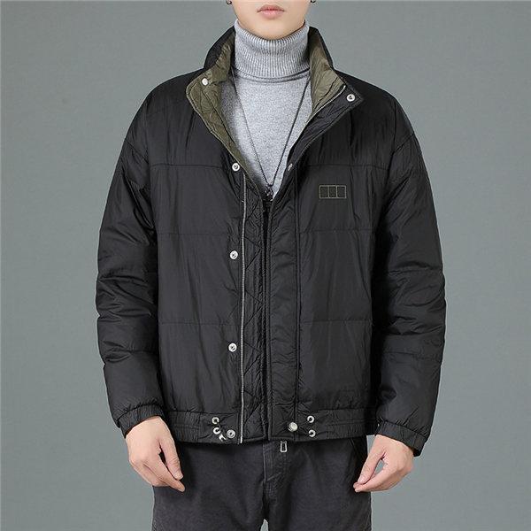 ダウンジャケット メンズ 冬物 冬服 シンプルデザイン ダウンジャケット メンズ 軽量 ダウンジャケット メンズ アウター ダウン ハイネック 防寒 Nsyrf 服屋123 通販 Yahoo ショッピング