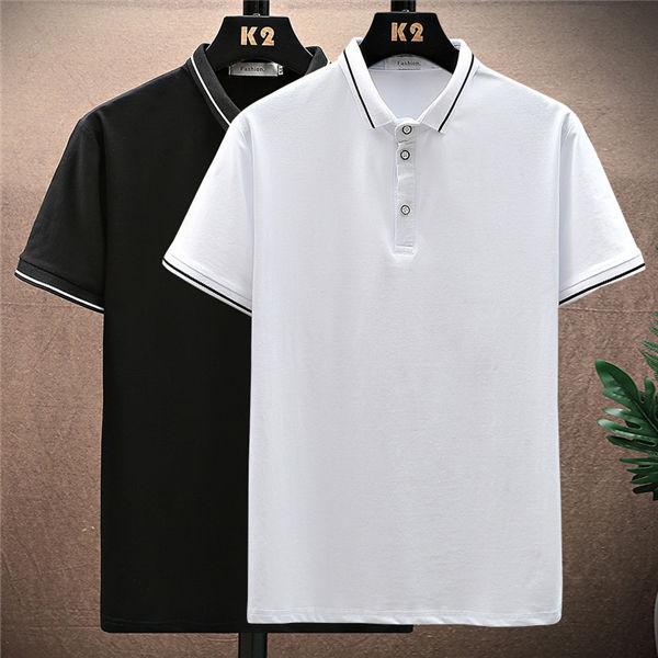 ポロシャツ メンズ 半袖ポロシャツ お兄系 ポロ Polo シャツ 半袖シャツ 白シャツ 吸汗速乾 薄手 ドライ 通気 おしゃれ サマー 夏 春夏 Polonen0001 服屋123 通販 Yahoo ショッピング