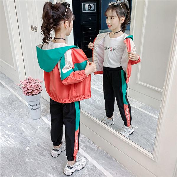 女の子 セットアップ 春秋 上下セット パーカー 上下セット 運動着 ジャージ ファッション スポーツウェア カジュアル ガールズ キッズ服 普段着 Ttkbmgp0033 服屋123 通販 Yahoo ショッピング