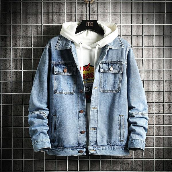 デニムジャケット メンズ ジージャン Gジャン デニム かっこいい ジャケット Jacket ヴィンテージ風 ゆったり お兄系 おしゃれ 人気 春秋 送料無料 Whnzdkl 服屋123 通販 Yahoo ショッピング