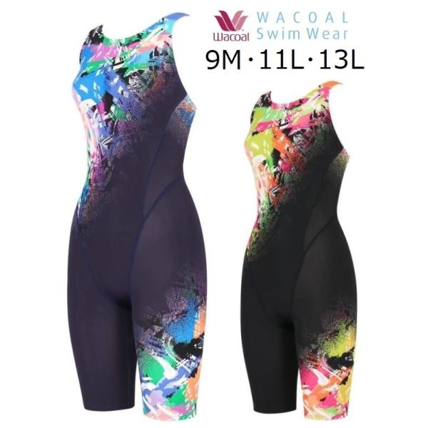 ワコールスイムウェア シェイプアップ オールインワン水着 SFR400