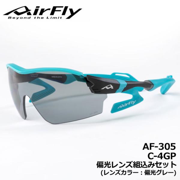 AirFly エアフライ AF-305 C-4GP 偏光レンズ組込みセット レンズ