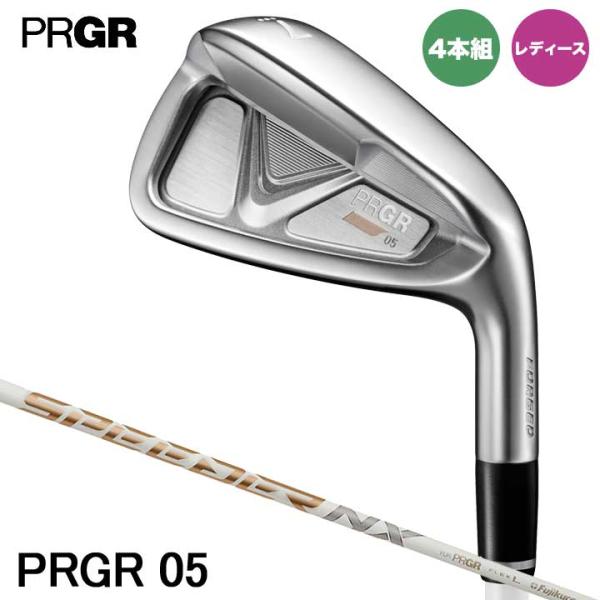 PRGR レディース プロギア 05 アイアンセット 4本組（#7〜9、P