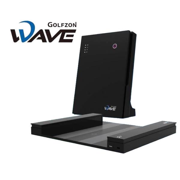GOLFZON WAVE ゴルフ弾道測定器 パッティングマット付 GOLFZON WAVE 高精度弾道計測レーザ＋パッティングマット 家庭用ゴルフ