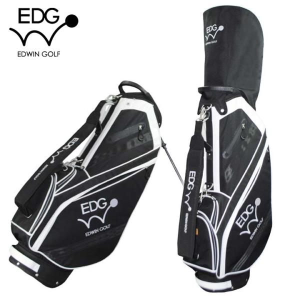EDWIN GOLF 9.5型スタンドバッグ EDCB-3479 キャディバッグ (ブラック