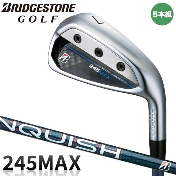 【新品】ブリヂストン 245 MAX アイアンセット 5本 右 S ゴルフ 楽天市場】ブリヂストン 245 MAX アイアン 5本セット（#7-P2