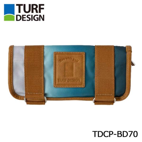 ターフデザイン TDCP-BD70 カートポケット ミニポーチ グリーン TURF DESIGN 朝日ゴルフ