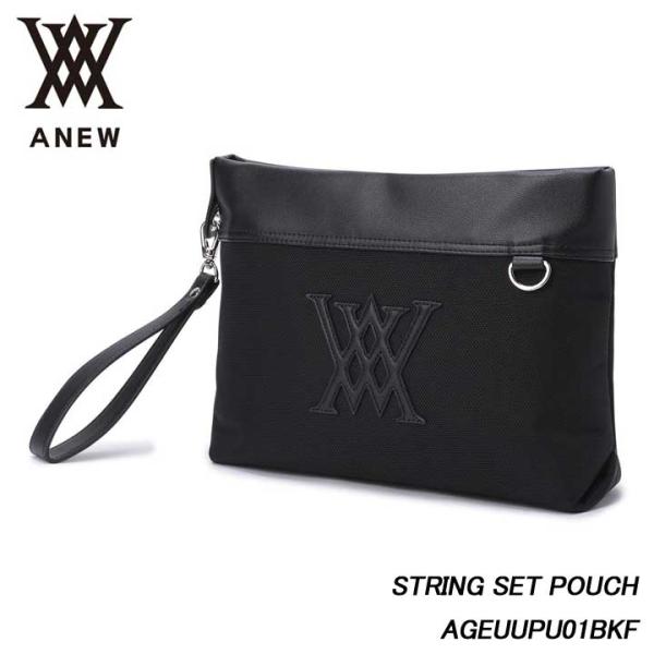 アニュー AGEUUPU01BKF ストリングセット ポーチ ANEW STRING SET POUCH アニュー AGEUUPU01BKF ストリングセット ポーチ ANEW STRING SET