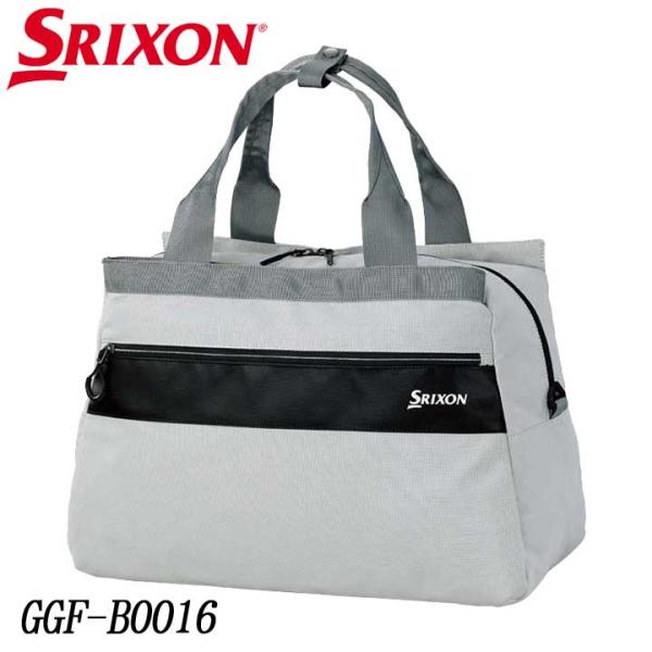 ダンロップ スリクソン GGF-B0016 ボストンバッグ ライトグレー LIGHTGRAY SRIXON DUNLOP 10p SRIXON ダンロップ スリクソン GGF-B0016 ボストンバッグ ライトグレー