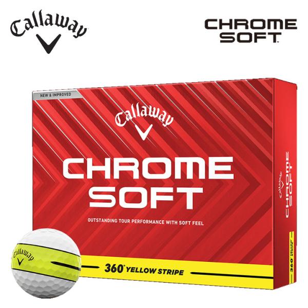 Callaway 限定特価 キャロウェイ クロムソフト 360° イエロー