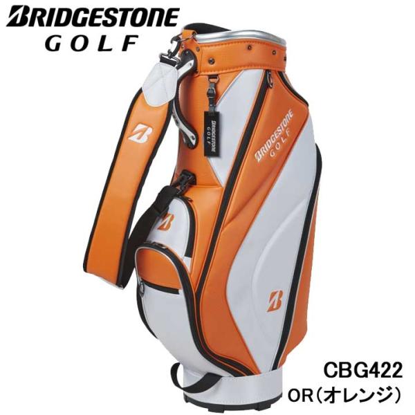BRIDGESTONE GOLF キャディバッグ 軽量 オレンジ BRIDGESTONE GOLF ブリヂストン ゴルフ キャディバッグ 軽量ベーシック