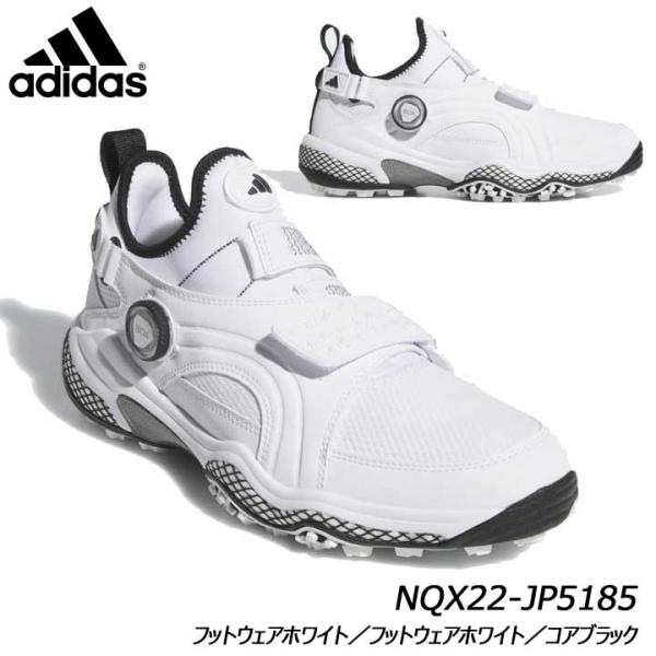 adidas ゴルフシューズ ホワイト　25.5センチ adidas（アディダス）の「アディクロスZX 【adidas Golf