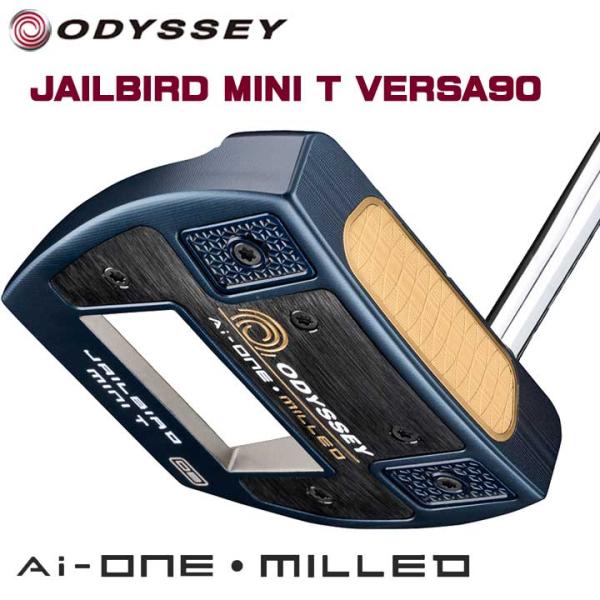 AiーONE MILLED オデッセイ Ai-ONE JAILBIRD MINI T VERSA90 DB パター