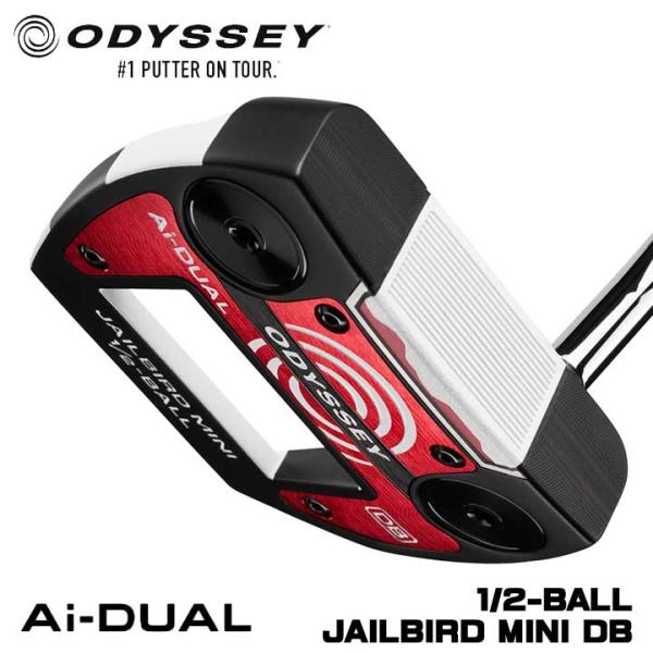 オデッセイ  Ai-DUAL 1/2-BALL JAILBIRD MINI DB パター　日本正規品 ODYSSEY ダブルベント 2026