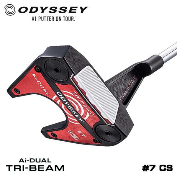 ODYSSEY TRI-BEAM #7 CS パター 34インチ オデッセイ Ai-DUAL TRI-BEAM SEVEN #7 CS センター シャフト パター