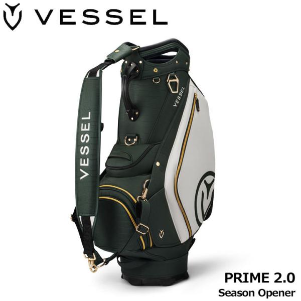 希少★VESSEL★ベゼル★PRIME 2.0★10型★３点式★美品★プロモデル VESSEL 【4月4日入荷】ベゼル プライム 2.0 キャディバッグ シーズン