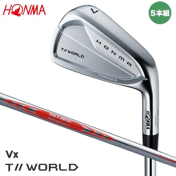 HONMA GOLF（本間ゴルフ） T//WORLD Vx 26 IRON アイアン 5本組 (#6