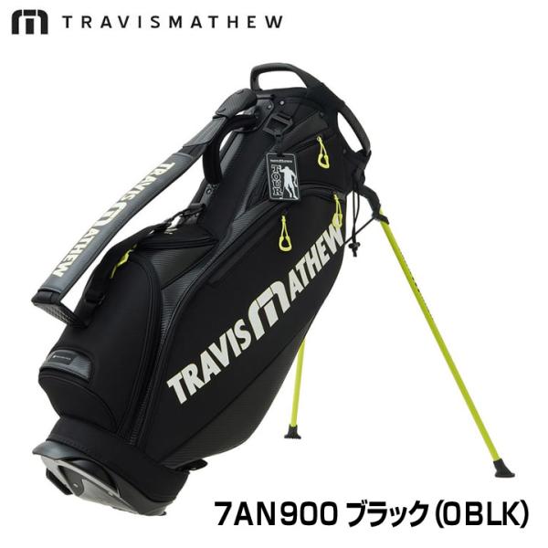 トラヴィスマシュー 7AN900 TOUR スタンドバッグ ブラック（0BLK） キャディバッグ  9.0型 47インチ対応 スタンド型 TRAVISMATHEW 即納