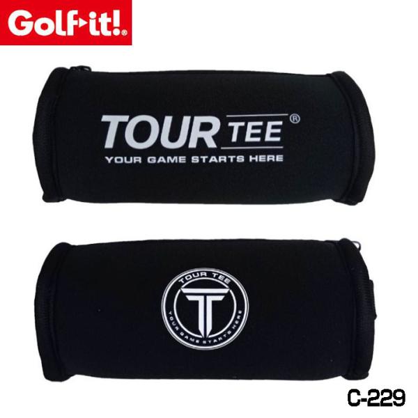 ライト ゴルフ イット！Tour Tee ネオプレーンポーチ C-229 カートバッグ ポーチ ボールケース LITE Golf it！