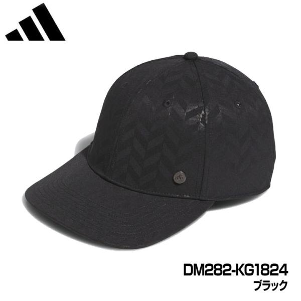 アディダス DM282 ツアー オーセンティック キャップ ブラック（kg1824） メンズ・ユニセックス adidas GOLF 20p