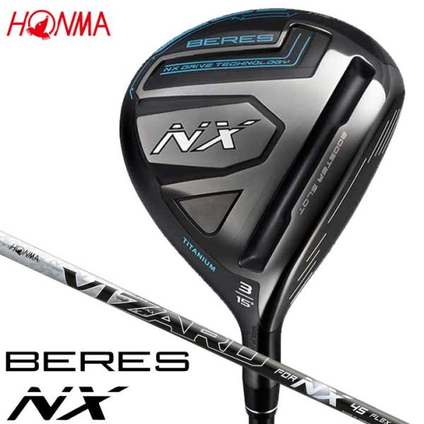 BERES NX ウッド 3本セット！（本間ゴルフ） HONMA GOLF（本間ゴルフ） BERES NX フェアウェイウッド 3W(15°) SR