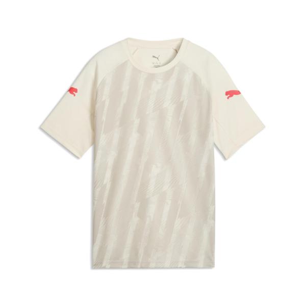 プーマ 660967-04 individualLIGA Graphic Jersey Jr (04)Sedate Gray-Ultra Red-Sugared Almond ジュニア 2026fw 25p