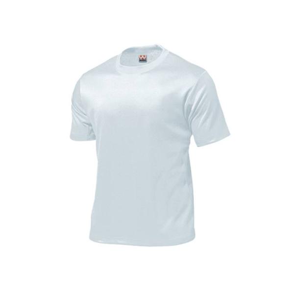 ウンドウ WUN-P110B-0000 タフドライTシャツ (0000)ホワイト メンズ・ユニセックス