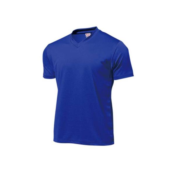 ウンドウ WUN-P390J-0005 ドライライトVネックTシャツ (0005)ロイヤル ジュニア