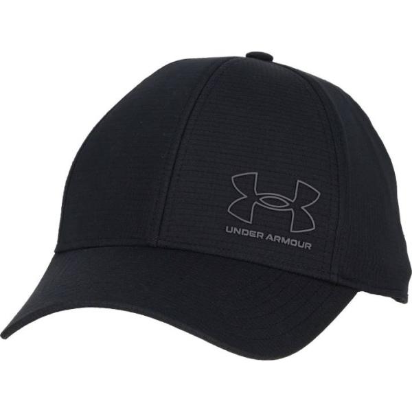 アンダーアーマー UAアイソチル アーマーベント ストレート キャップ Black/Castlerock 1383438 2026ss 30p