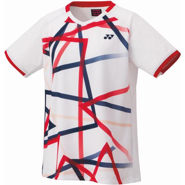 ヨネックス　ゲームシャツO YONEX（ヨネックス） ウィメンズゲームシャツ(レギュラー) ホワイト