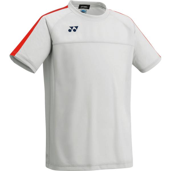 YONEX（ヨネックス） ユニゲームシャツ(プロスタイル) シルバー/レッド