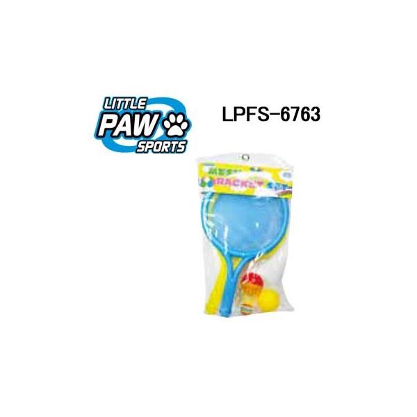 LITTLE PAW SPORTS【サイズ】W230×L28×H390mm【素材】ラケット/ポリプロピレン樹脂,PET樹脂ボール/ポリウレタン,ポリエチレン【重量】約340g