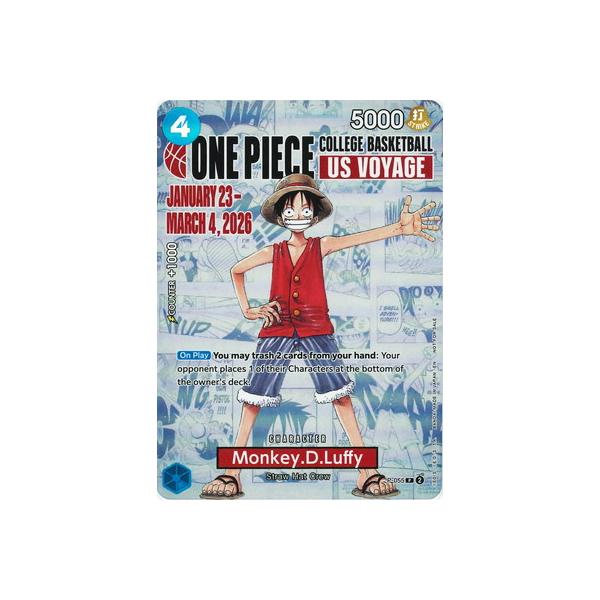 ONE PIECEカードゲーム 【英語版】P-055 モンキー・D・ルフィ P